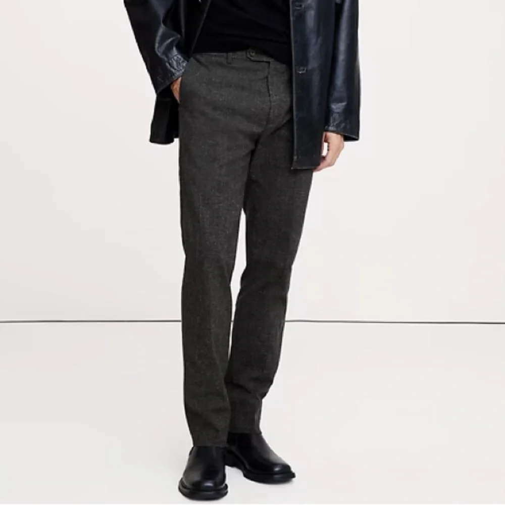 BANANA REPUBLIC SLIM DRESS PANT - TEXTURED- WRINKLE-RESISTANT - Picture 1 of 7